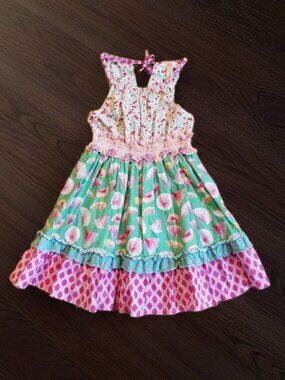 Matilda Jane Adventure Begins Slice Of Life Dress Size 4